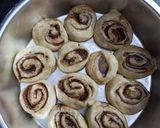 A picture of step 7 of Eggless Cinnamon Rolls.