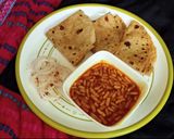 A picture of step 3 of Khandeshi special zanzanit Sev bhaji(curry).