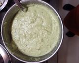 A picture of step 5 of Badam pista Rava cake.
