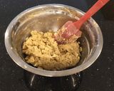 A picture of step 5 of Snickers Cookies.