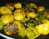 पालक दम आलू टिक्का रेसिपी चरण 5 फोटो
