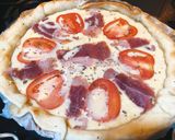 Hình bước làm 4 của món Bánh Quiche của Pháp - Quiche Lorraine 🇫🇷