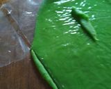 Foto langkah ke 7 dari resep Kue Tambang Coklat Pandan (Untir-Untir).