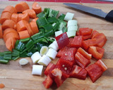 Foto del paso 4 de la receta: Lenguas de cerdo en salsa, con alcachofas