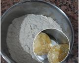 A picture of step 6 of Gur Atta Halwa.