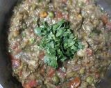 A picture of step 9 of The No Mess Baingan Bhartha.