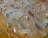 Foto langkah ke 3 dari resep Tahu terong santan pedas.