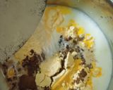 A picture of step 2 of Coffee custard pudding.