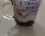 Foto langkah ke 2 dari resep Es susu blueberry jelly.