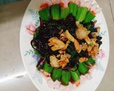 Hình bước làm 4 của món Rau dền xào tỏi