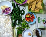 Foto langkah ke 1 dari resep Lodeh Tahu Tempe Pedas(Jangan Lombok).