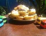 Foto langkah ke 9 dari resep Martabak Manis Mini Lembut.