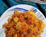 عکس مرحله 5 از دستور کته(دمی مخلوط)