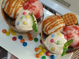 مثلجات بالفواكه الطبيعية 😍😋🍨🍦