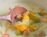 Gambar langkah 5 resipi Masak Lemak Labu Tempe dan Tauhu.