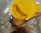 A picture of step 2 of Mong fry daal.