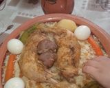 A picture of step 1 of Couscous with Stew.
