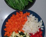 Foto del paso 1 de la receta: Arroz con verduras