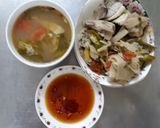 Hình bước làm 3 của món Canh chua cá bớp
