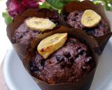 Foto langkah ke 9 dari resep Muffin Coklat Pisang (Choco Banana Muffin).