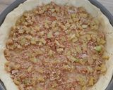 Une image de l'étape 4 de Quiche courgettes, dinde, gorgonzola.