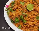 A picture of step 19 of Ground Beef Kabsa with Vegetables.