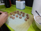 Galletas fit sin azúcar con avena, plátano, vainilla y cacahuete