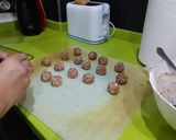 Foto del paso 6 de la receta Galletas fit sin azúcar con avena, plátano, vainilla y cacahuete