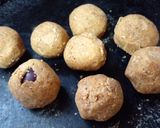Foto del paso 3 de la receta: Falsos knedles - mini ciruela envuelta en masa de garbanzo