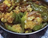 आलू शिमला मिर्च (Aloo shimla mirch recipe in hindi) रेसिपी चरण 8 फोटो