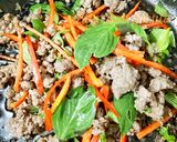 Hình bước làm 4 của món Cơm Bò Cốt Dừa