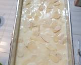 Blondie (Brownise coklat putih dengan putih telur) langkah memasak 5 foto