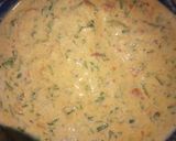 A picture of step 2 of Suji cheela.