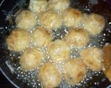 A picture of step 6 of Yam balls.