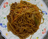 Foto del paso 4 de la receta: Fideos chinos con ternera