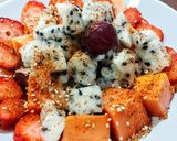 Foto del paso 1 de la receta: FRUTAS🍇🍌🥭🍓🥝Para Desayuno...!