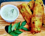 A picture of step 7 of Pesarattu Dosa /Sprouts whole moong dosa.