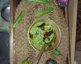 A picture of step 2 of Green peas skin chutney.