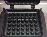 A picture of step 2 of Handva Waffle.