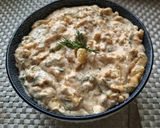 Tejszínes friss kapros vajbabfőzelék 🥣🥖 recept fázis 3 fotója
