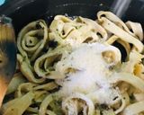Foto del paso 10 de la receta: Fetuccini con ajo y quesos