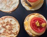 Une image de l'étape 4 de Mini Crêpes façon hamburger 🍔 🥞.