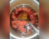 A picture of step 2 of Fish soup with ugu leaves.