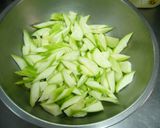 秋瓜伴麻油的食譜步驟1照片