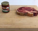 Foto del paso 1 de la receta Chuletón gallego madurado con pimientos de piquillo