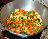 সাবুর পোলাও (sabur pulao recipe in bengali) রেসিপির ধাপ 5 ছবি