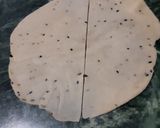 A picture of step 8 of Sabudana minty flavour samosa.