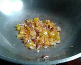 A picture of step 2 of Pork and Vegestables in Coconut Milk.