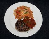 A picture of step 3 of Italian-Style Hamburgers, Jon Style.