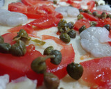 Foto del paso 2 de la receta: Pizza Gambas amb Salmó fumat i alcaparres
